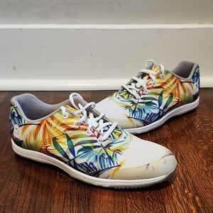 FootJoy Leisure Superflex No Spike Mens Colorful Tropical Golf Pickleball Shoes